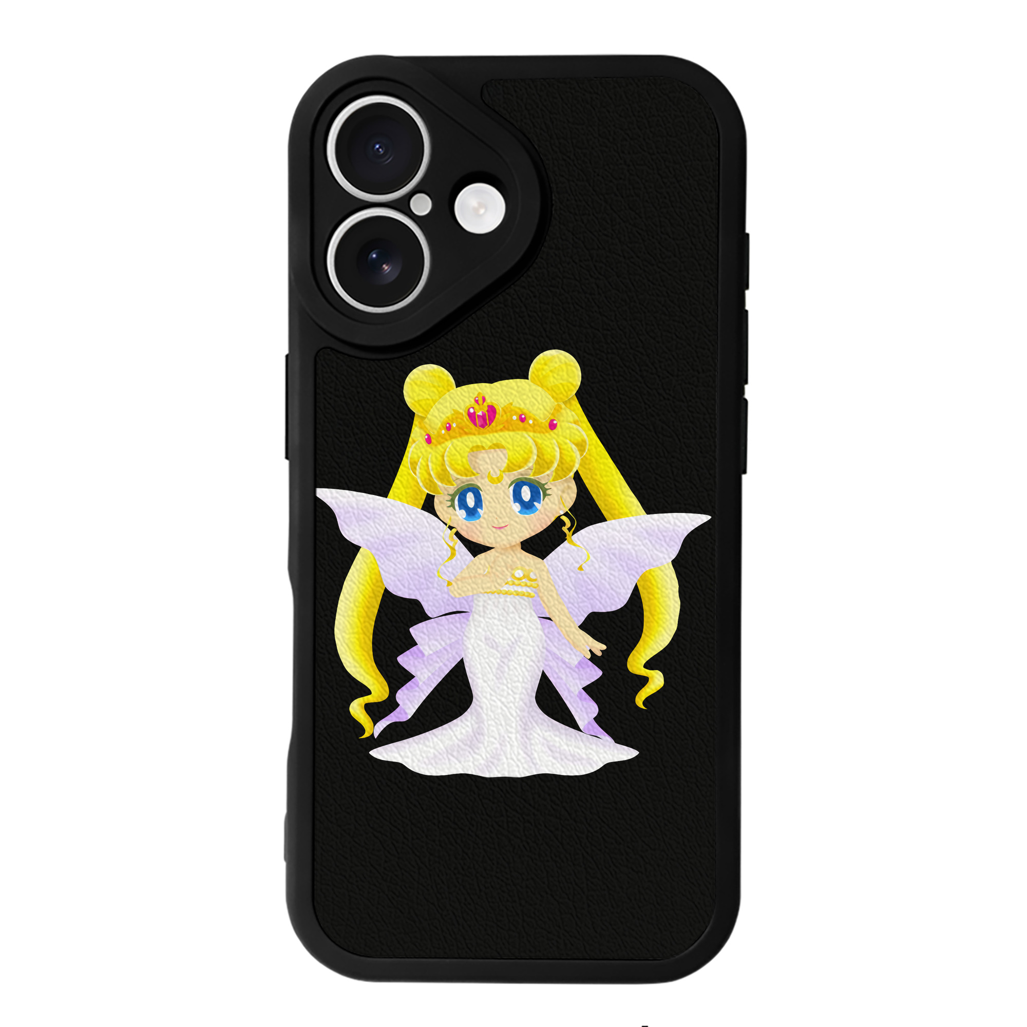 （画像用） 美少女戦士セーラームーン 愛野 美奈子 あいの みなこ Sailor Moon Aino Minako 【iPhone 16シリーズ対応】シリコンスマホケース（レザー調） 材質：シリコン